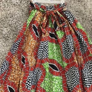 Dashiki African Skirt